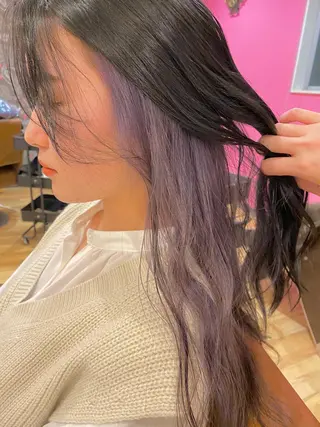ロング カラー ヘアアレンジ Design Color🐰アユミのヘアスタイル