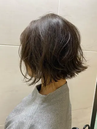 ミディアム カラー 髪質改善ULTOWA ✨松井　美幸のヘアスタイル