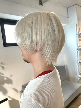 ミディアム メンズケアブリーチ 特化🔥村田のヘアスタイル