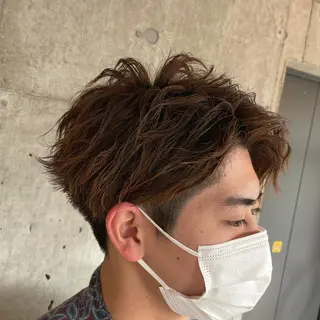 ショート メンズ 🔥メンズ特化パーマ 🦖増田弘明🦖のヘアスタイル