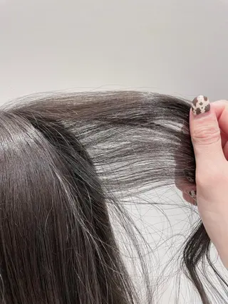 セミロング カラー 🦖鶴岡香純🦖 育休中のヘアスタイル