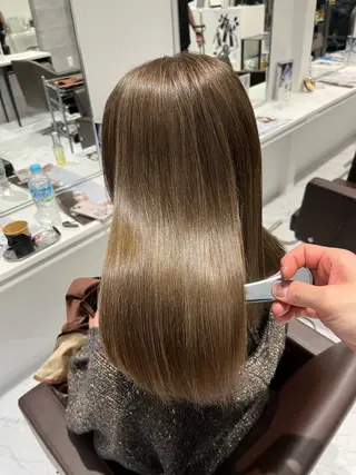 ミディアム カラー Grow by NYNY 坂本 理輝のヘアスタイル