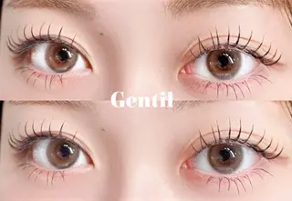 マツエク・マツパ Gentil ジャンティのマツエク・マツパデザイン