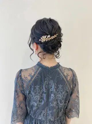 ミディアム 倉地 更彩のヘアスタイル