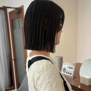 ショート ボブ/透明感カラー /坂口恵梨子のヘアスタイル