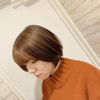 ショート カラー GO TODAY SHAiRE SALON 町田店所属・🫧大森 知夏🫧のヘアスタイル