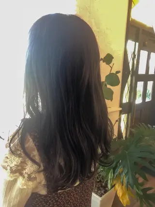 ロング カラー 正田 美帆のヘアスタイル