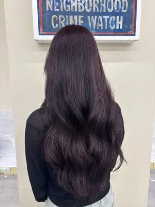 ロング レイヤーカット/髪質 改善/momo🎀のヘアスタイル