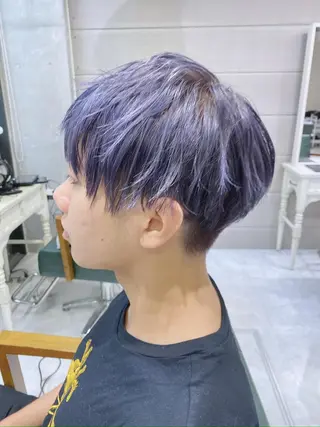 ショート カラー ヘアアレンジ メンズ 𝐑𝐈𝐍𝐊𝐀 🐣🩷のヘアスタイル