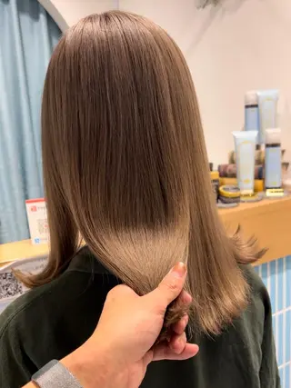 ロング カラー Lond luce心斎橋所属・🍀小川大輔🍀 ボブ/ブリーチ🥇のヘアスタイル