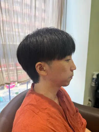 ショート メンズ 溝口 槙里也のヘアスタイル