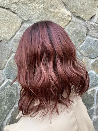 カラー 野村 ゆいのヘアスタイル