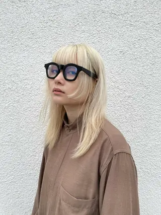 ミディアム 斎藤祐樹 /レイヤー/パーマのヘアスタイル