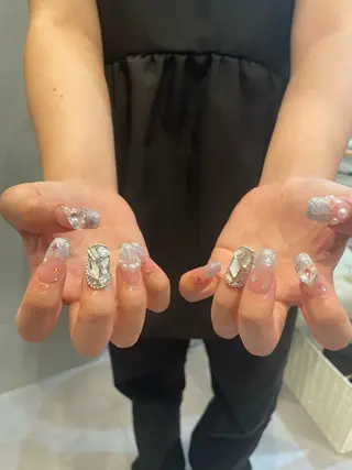 ネイル 束感まつ毛/ネイル/ LED♥KIRARAのマツエク・マツパデザイン