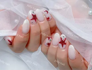 ネイル Jolly Nail Salon ジェル＆長さ出し専門所属・ア ヤのネイルデザイン
