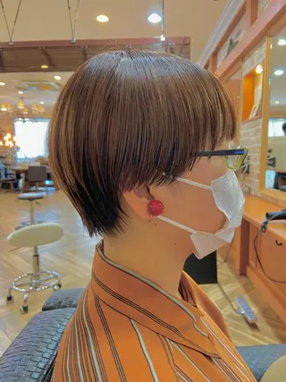 ショート 再現性◎✨艶髪🔆 川﨑友稀のヘアスタイル