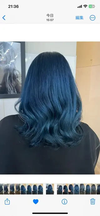 セミロング カラー メンズ/艶髪/カラー サクラ🌸のヘアスタイル