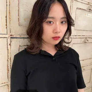 ミディアム RorriM natsuのヘアスタイル