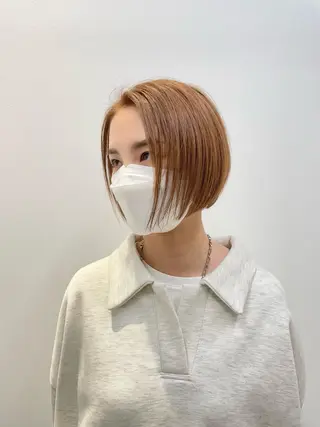 ショート カラー ショートヘア相談所✨ 澤里大のヘアスタイル