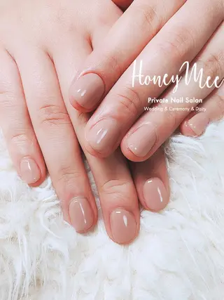 ショート カラー ネイル honey meeのネイルデザイン