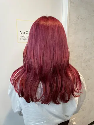 ロング カラー 👑髪質改善カラー 中垣斗希のヘアスタイル