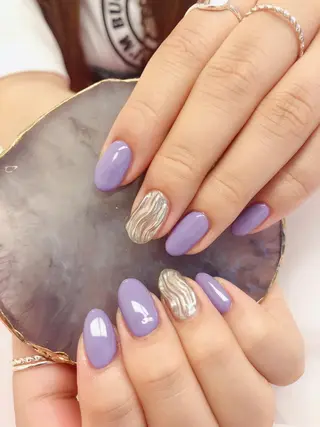 ミディアム nail jaol池袋店所属・ネイルJaol 池袋のネイルデザイン
