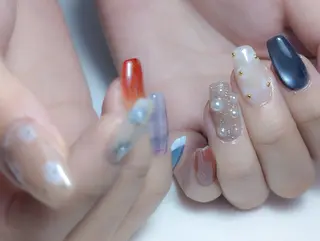 ネイル LICO(ﾘｺ) ▶ ﾈｲﾗﾘｳﾑ ﾎﾇｱのネイルデザイン