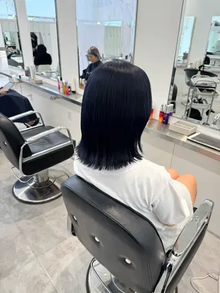 ミディアム カラー Parve  Mix 🫧梶川虹のヘアスタイル