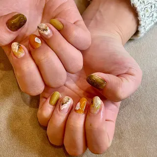 ネイル フリーランス¨̮⃝ ネイリストOKADAのネイルデザイン