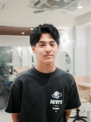 メンズ 三宅健太/レイヤー/ ボブ/透明感カラーのヘアスタイル