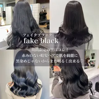 ロング カラー 韓国/うる艶カラー 💙ayana💙のヘアスタイル