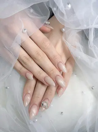 ネイル 💖長さ出し& 韓国ネイルaya💖のネイルデザイン