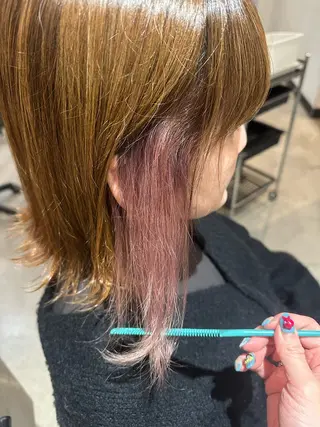 ミディアム カラー elk MARI✩.*˚のヘアスタイル