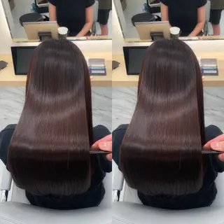 セミロング 銀座⭐️髪質改善⭐️ 平中 留生のヘアスタイル