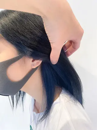 ミディアム カラー mahalo hair design所属・ハイトーン特化 川井優汰のヘアスタイル