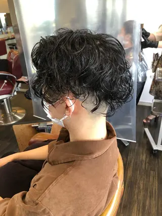 ショート パーマ メンズ メンズスタイル /メンズパーマ/須藤のヘアスタイル