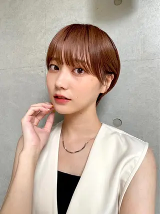 ショート カラー ハイライト/ショート /ボブ/RYOHEIのヘアスタイル