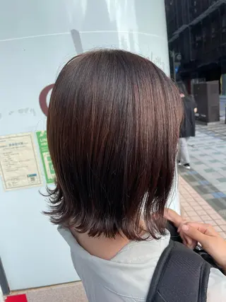 ミディアム LOG/所属・なりたいを叶えます！ 出口 紗依のヘアスタイル