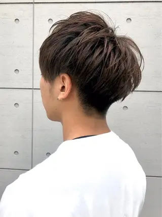 ミディアム メンズ HEARTS hair's沼田店所属・丹澤 暁のヘアスタイル