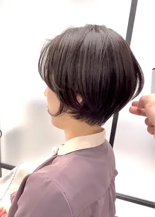 ショート カラー ショートヘア、ボブ こやさん　コヤマのヘアスタイル