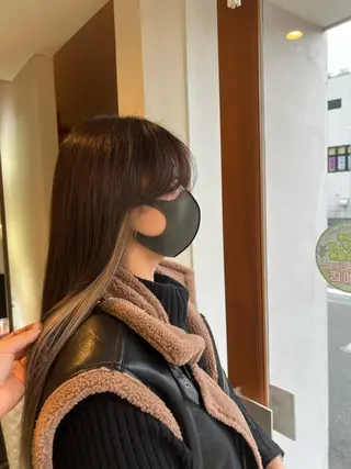 ロング sync所属・宮地 亜美のヘアスタイル