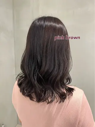 カラー ナカバチ ユイ🌼 Rizm greenのヘアスタイル