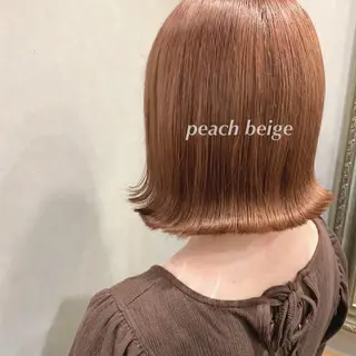 ミディアム カラー ヘアアレンジ 代表🎀 ふわモテ愛 され髪🩷yumiのヘアスタイル