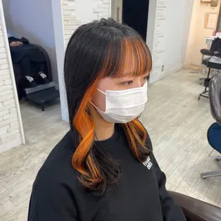 セミロング KEEN.所属・新百合ヶ丘/韓国ヘア /レイヤー/RENAのヘアスタイル