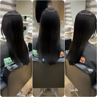 ロング カラー 『艶髪』で印象が激変 ！髪質改善専門KONのヘアスタイル
