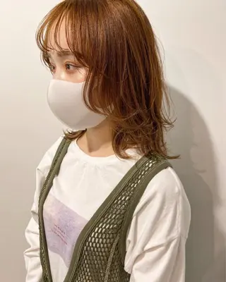 ミディアム レイヤー/大人ボブ 渡邉【日吉美容室】のヘアスタイル