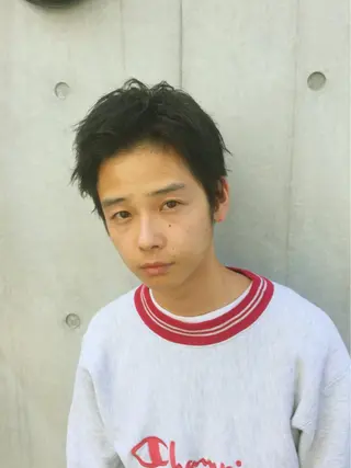 ショート コジマ ダイスケのヘアスタイル