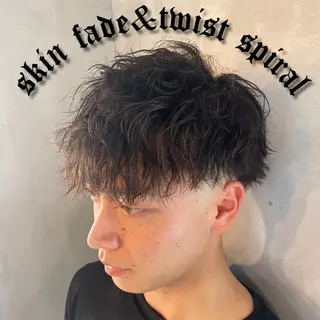 ショート パーマ メンズ メンズパーマ/ メッシュ😎タクミのヘアスタイル