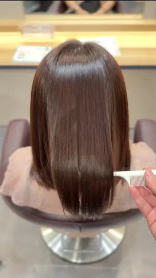 ミディアム カラー 長崎 洋平のヘアスタイル