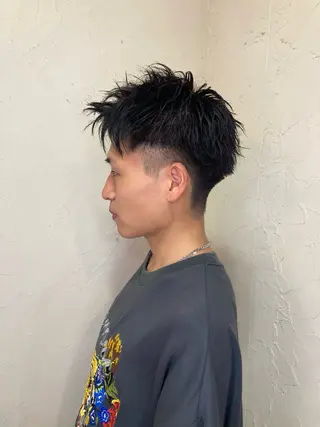 ショート メンズ 佐藤 健のヘアスタイル